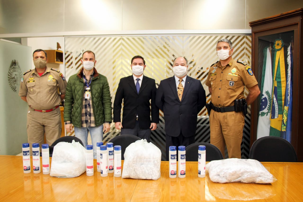 Doações à Polícia Militar do Paraná